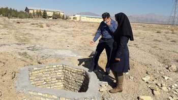 بازدید از تاسیسات آب رسانی مجتمع آموزشی